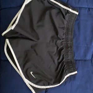 Youth Girls Nike Dri-Fit Shorts Black Size Med